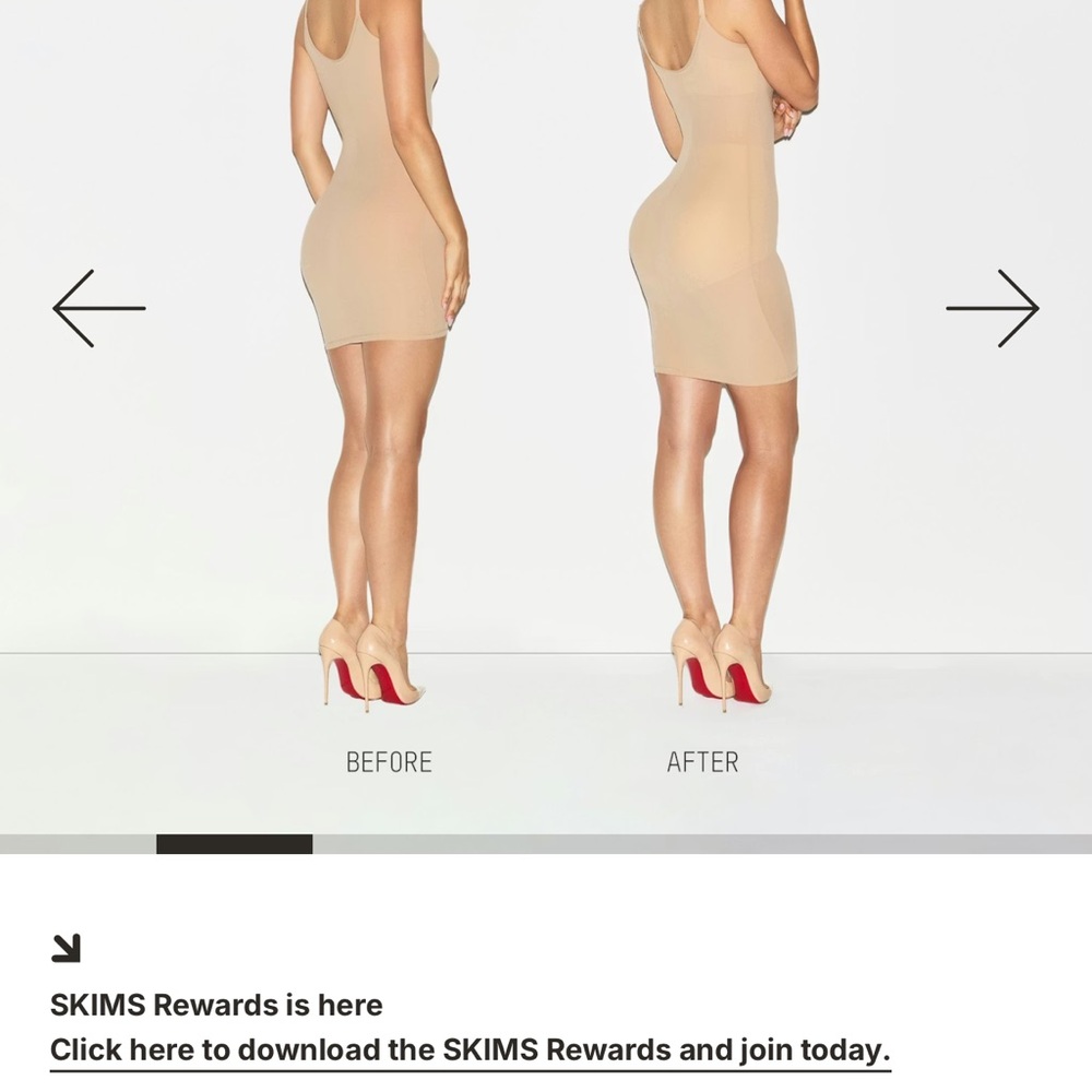 SKIMS BODY BUTT ENHANCING BRIEF SAND**